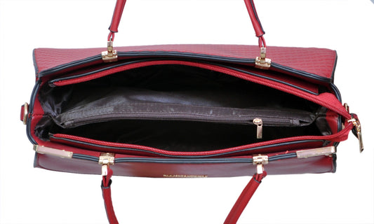 Hand Bag - Dark Maroon