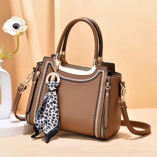 Hand Bag 45 Brown