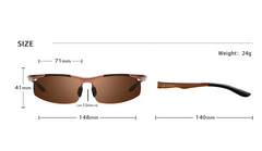 Polarised Sunglasses - Brown